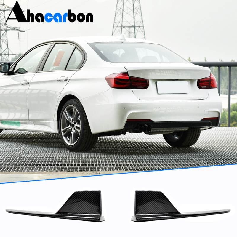Накладки на задній бампер Flap (для F30 M-Sport, Карбон)