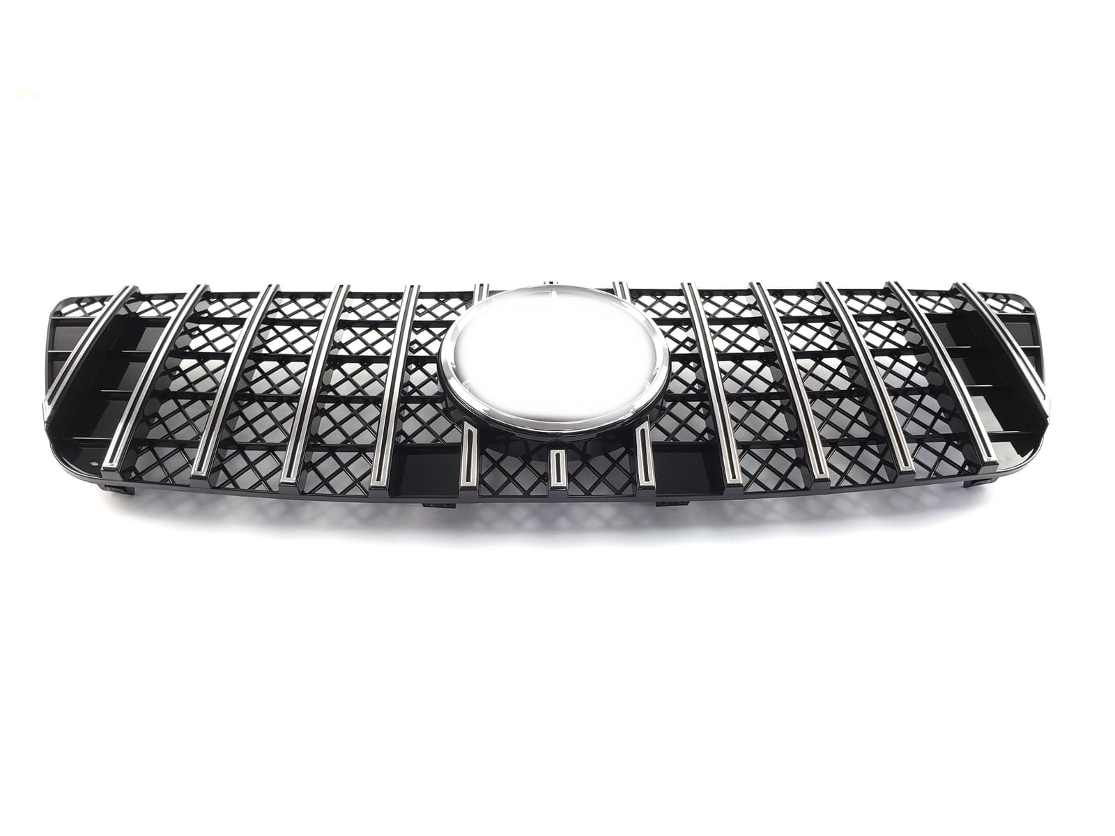 Решітка радіатора Chrome Black GT на Mercedes-Benz ML-Class W164 2008-2011 року 2