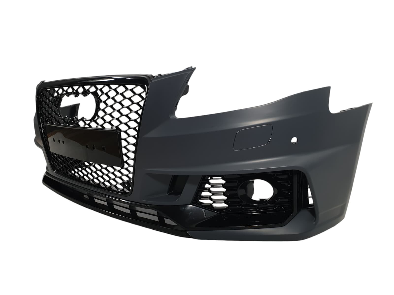 Передній бампер (стиль RS4 B9) V2 на Audi A4 B8 2007-2011 року 3