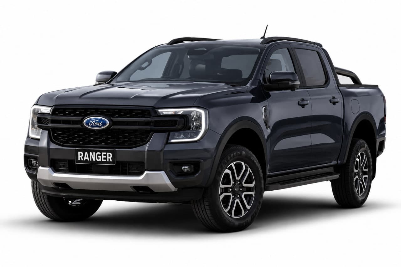 Рейлінги чорні OEM (ABS-пластик, установка на клей)