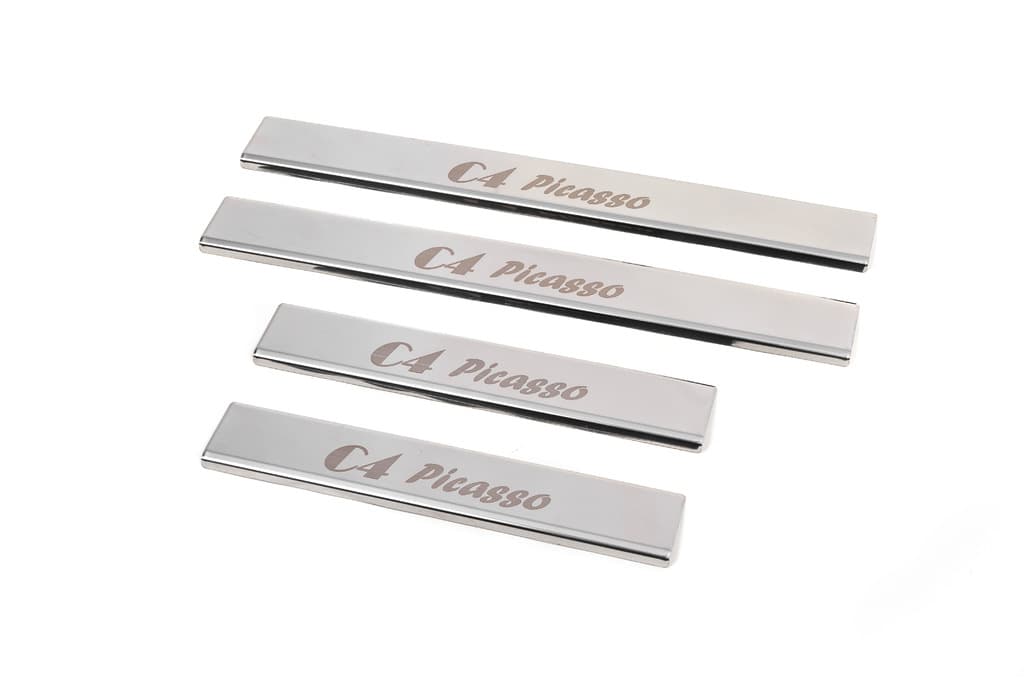 Накладки на пороги Carmos (4шт, нерж.) 3