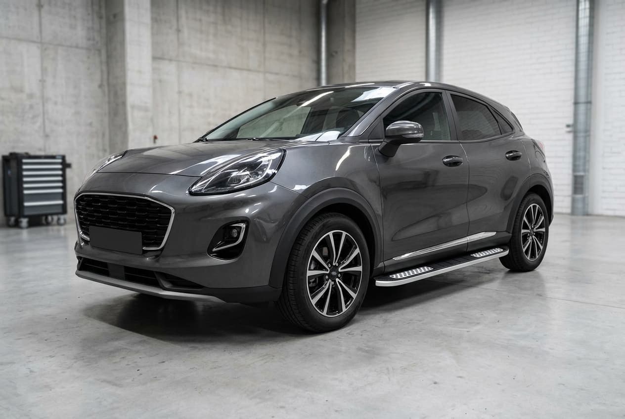 Бокові пороги Tayga V2 (2 шт., Алюміній)