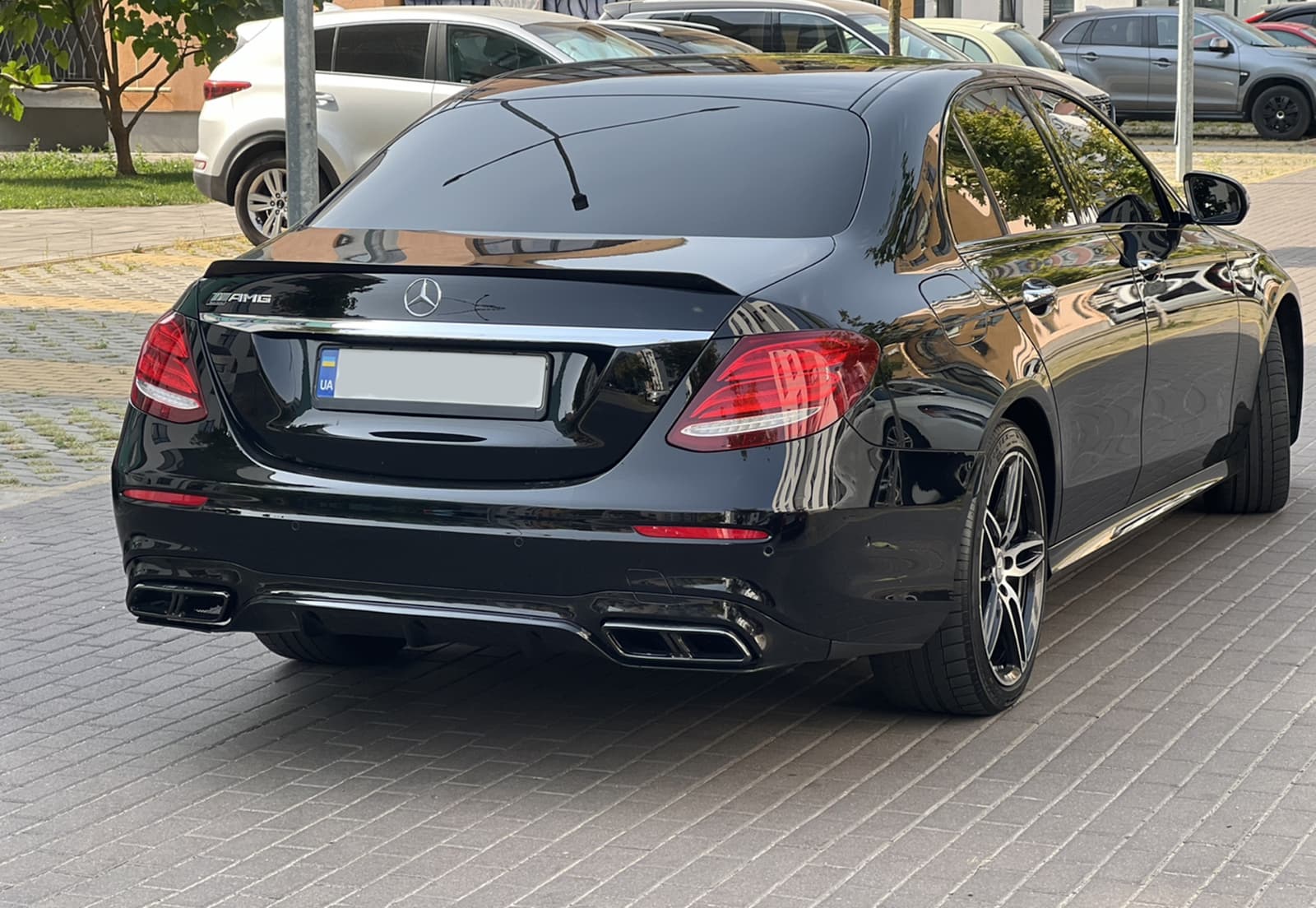 Спойлер Black (стиль E63) на Mercedes-Benz E-Class W213 2016-2020 року 5