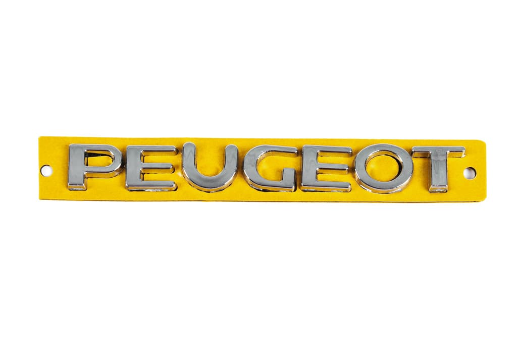 Напис Peugeot 8665.PW (137мм на 15мм)