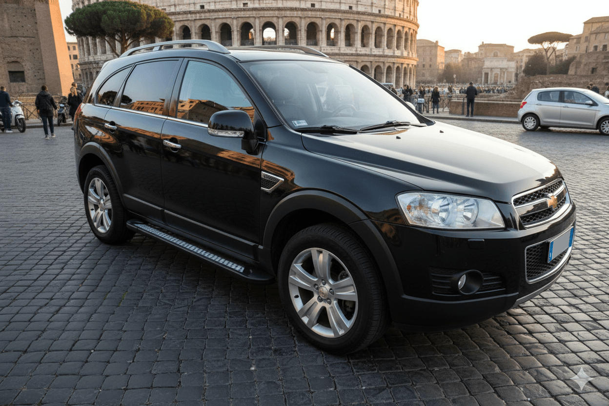 Бокові пороги Vision New Black (2 шт., Алюміній) 2006-2015