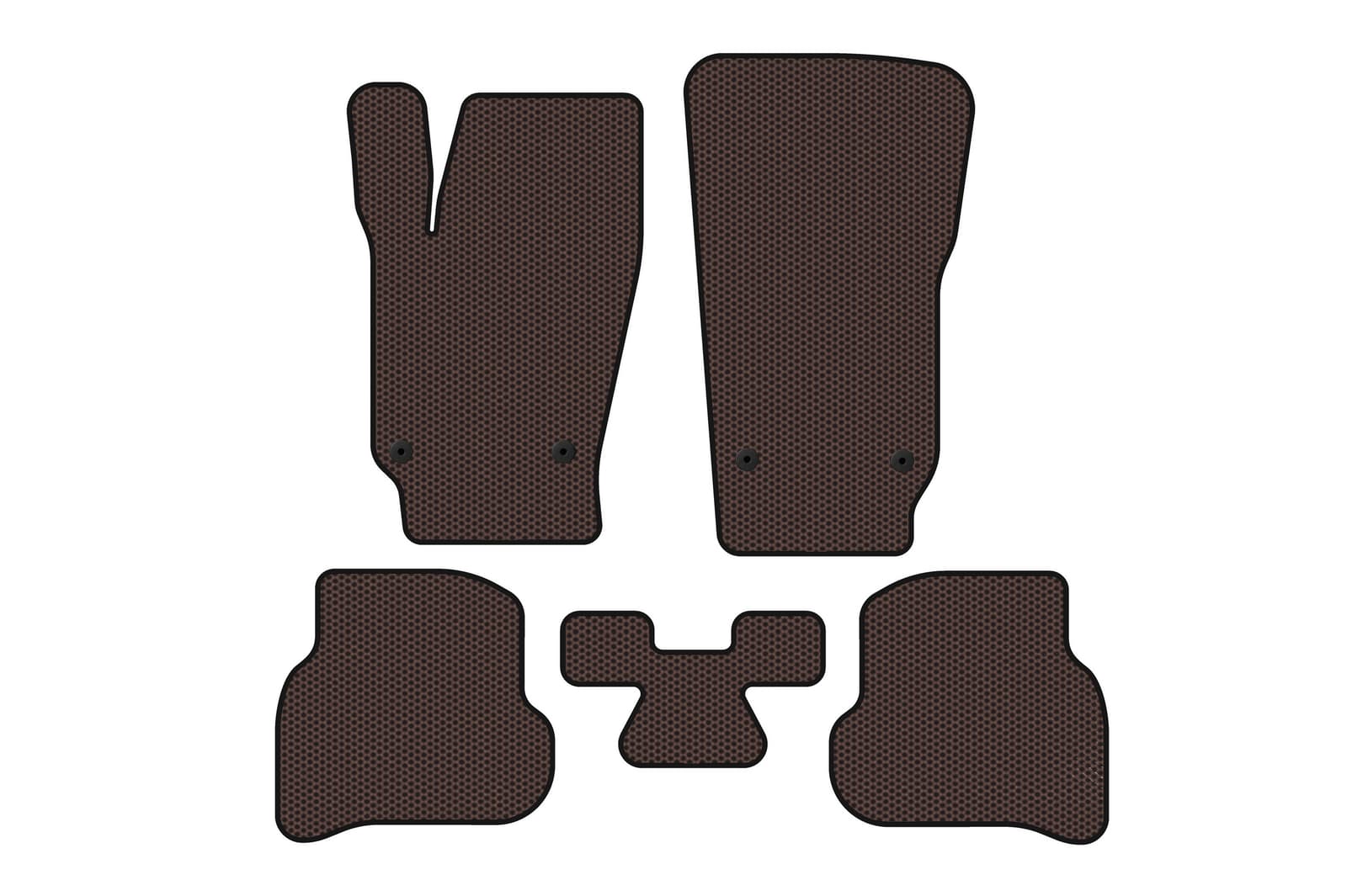 Гумові килимки Carsuit (HB, 3/5-ти дверний, коричневий)