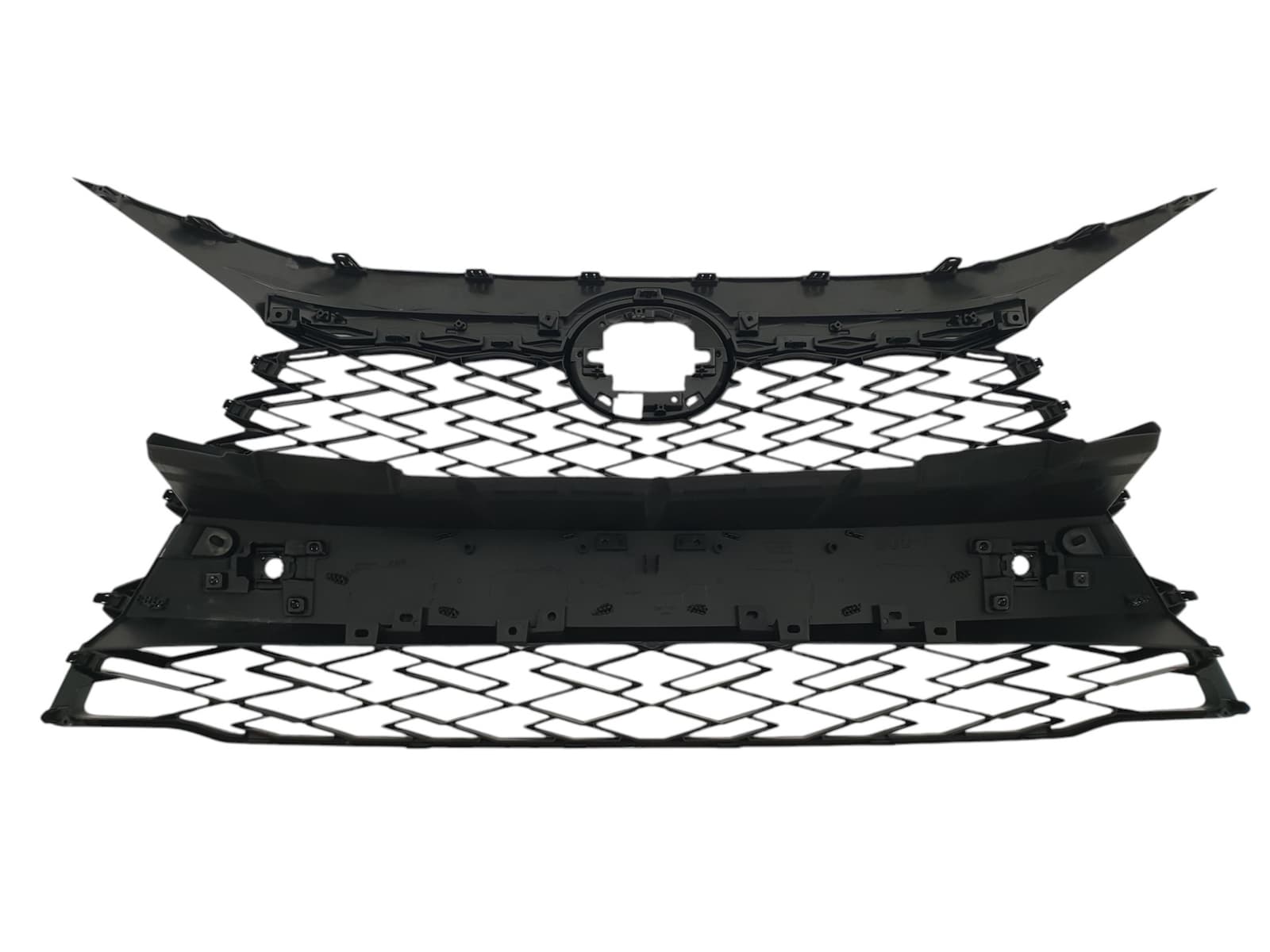 Решітка радіатора Black (стиль F-Sport) на Lexus RX 2022-2024 року 4