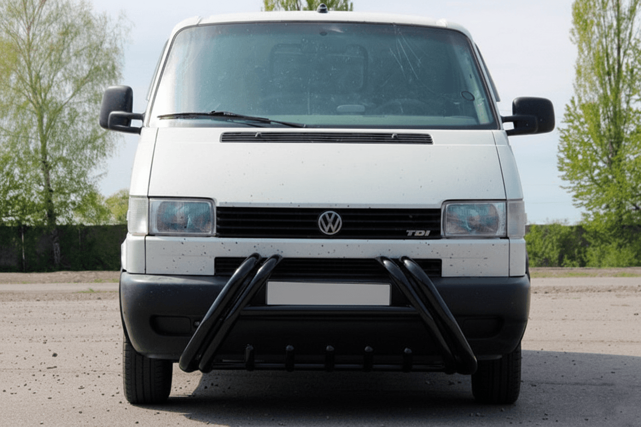 Кенгурятник Kelebek WT011 Black (нерж)