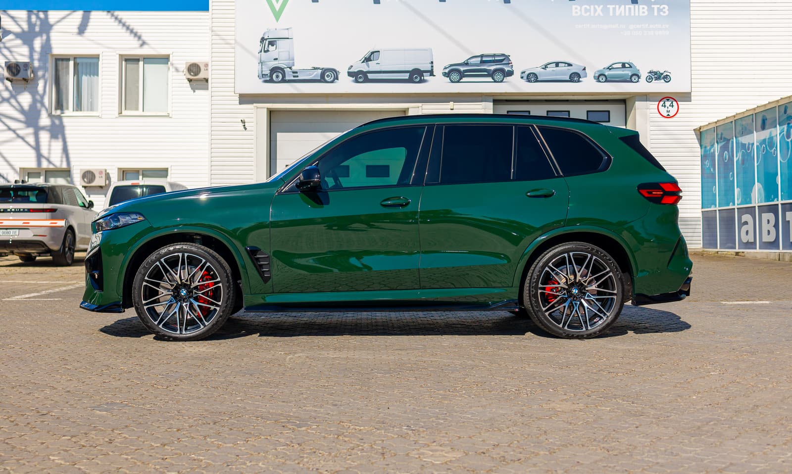 R22 BMF (різноширокі) на BMW X5 G05 2018-2022 року 5