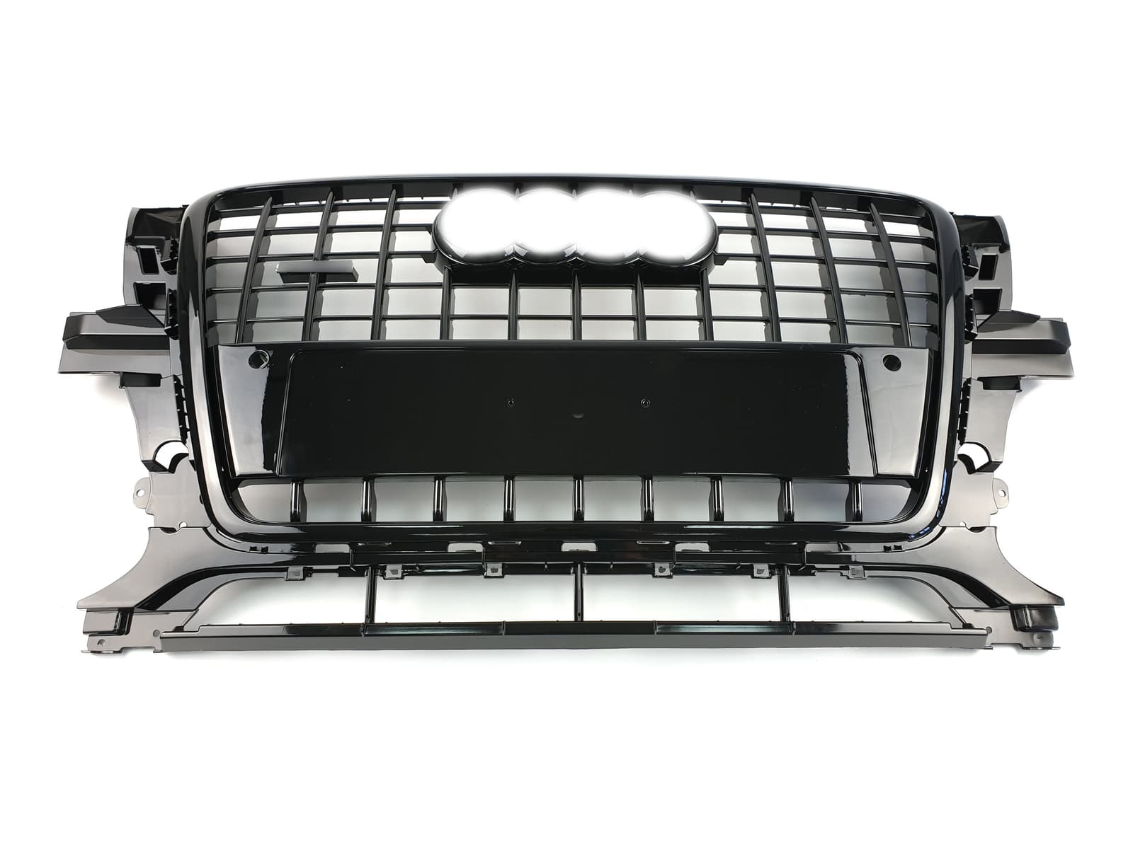 Решітка радіатора Full Black (в стилі SQ5) на Audi Q5 8R 2008-2012 року 2