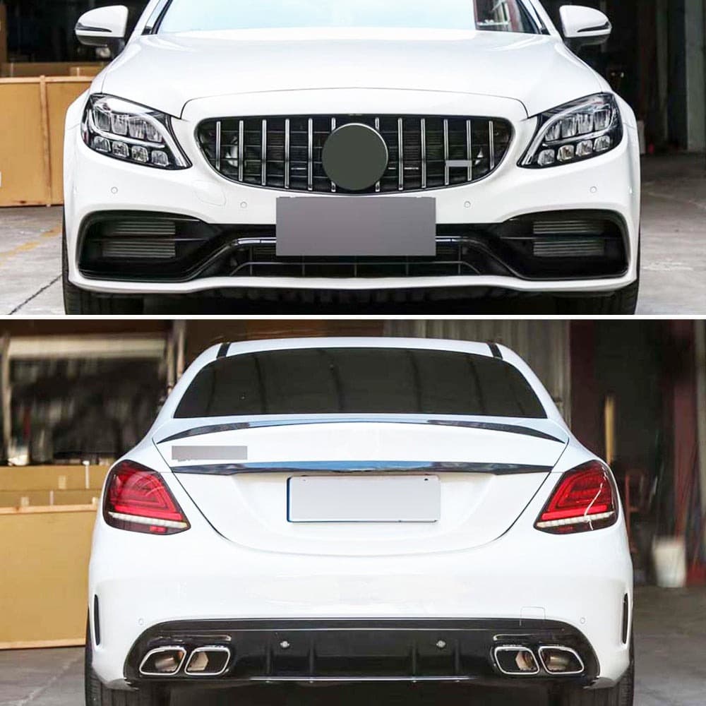 Комплект обвісів з дифузором (AMG C63-designs 2018-2021) 3