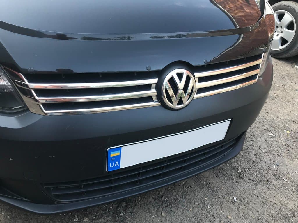 Накладки на решітку (2 шт, нерж) OmsaLine - Італійська нержавійка