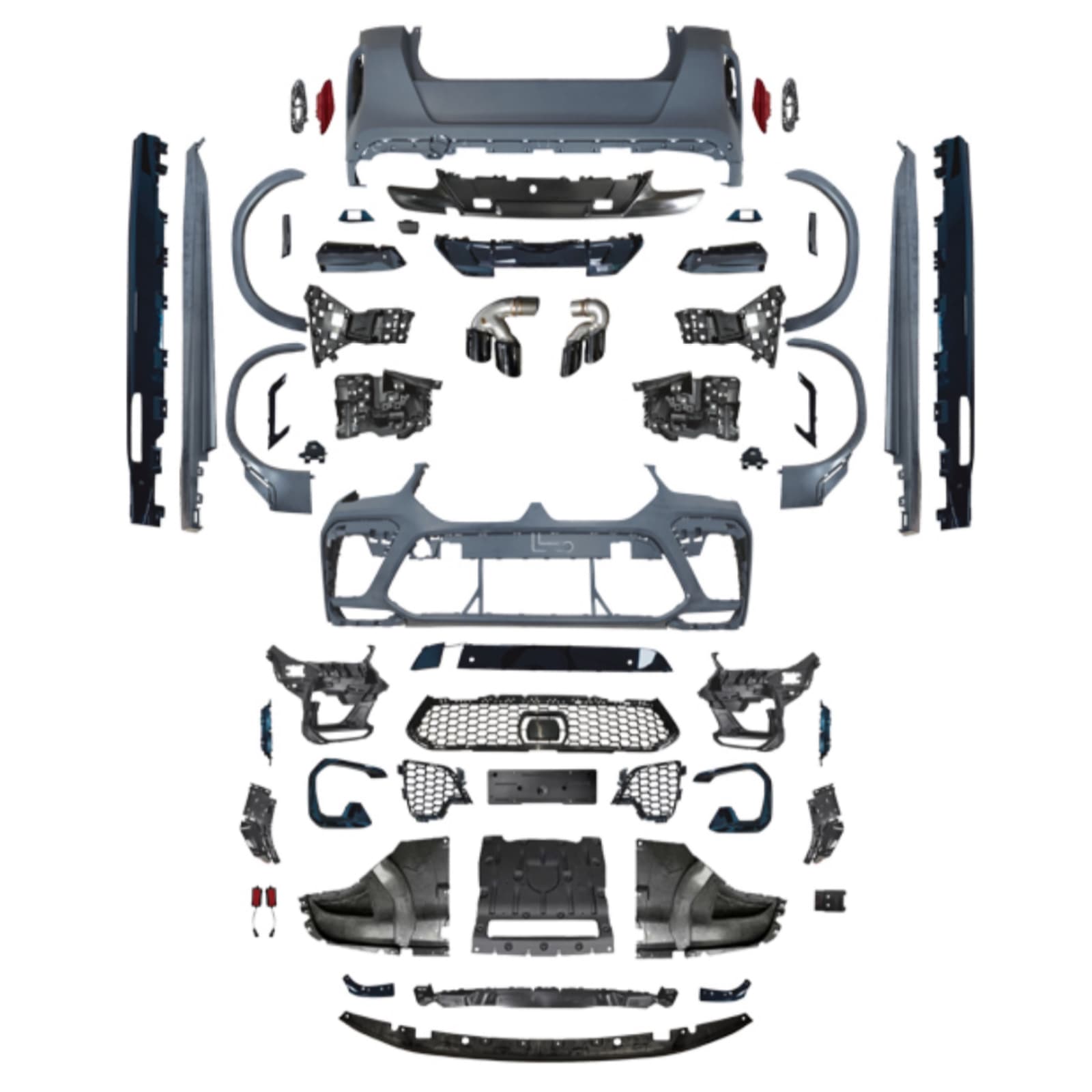 Комплект обвісу X6M F96 для BMW X6 G06 2018-2022