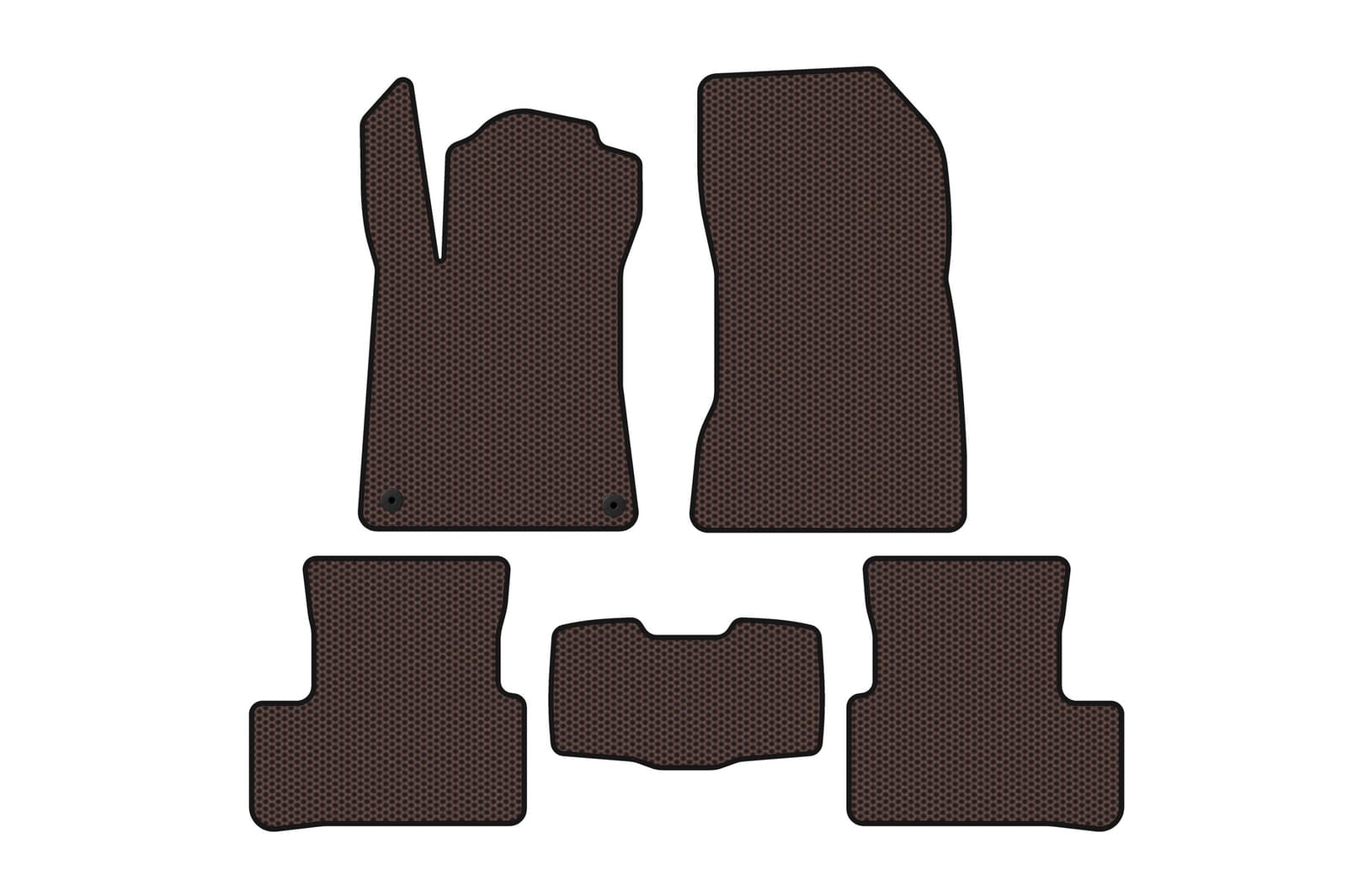 Гумові килимки Carsuit (Коричневий)