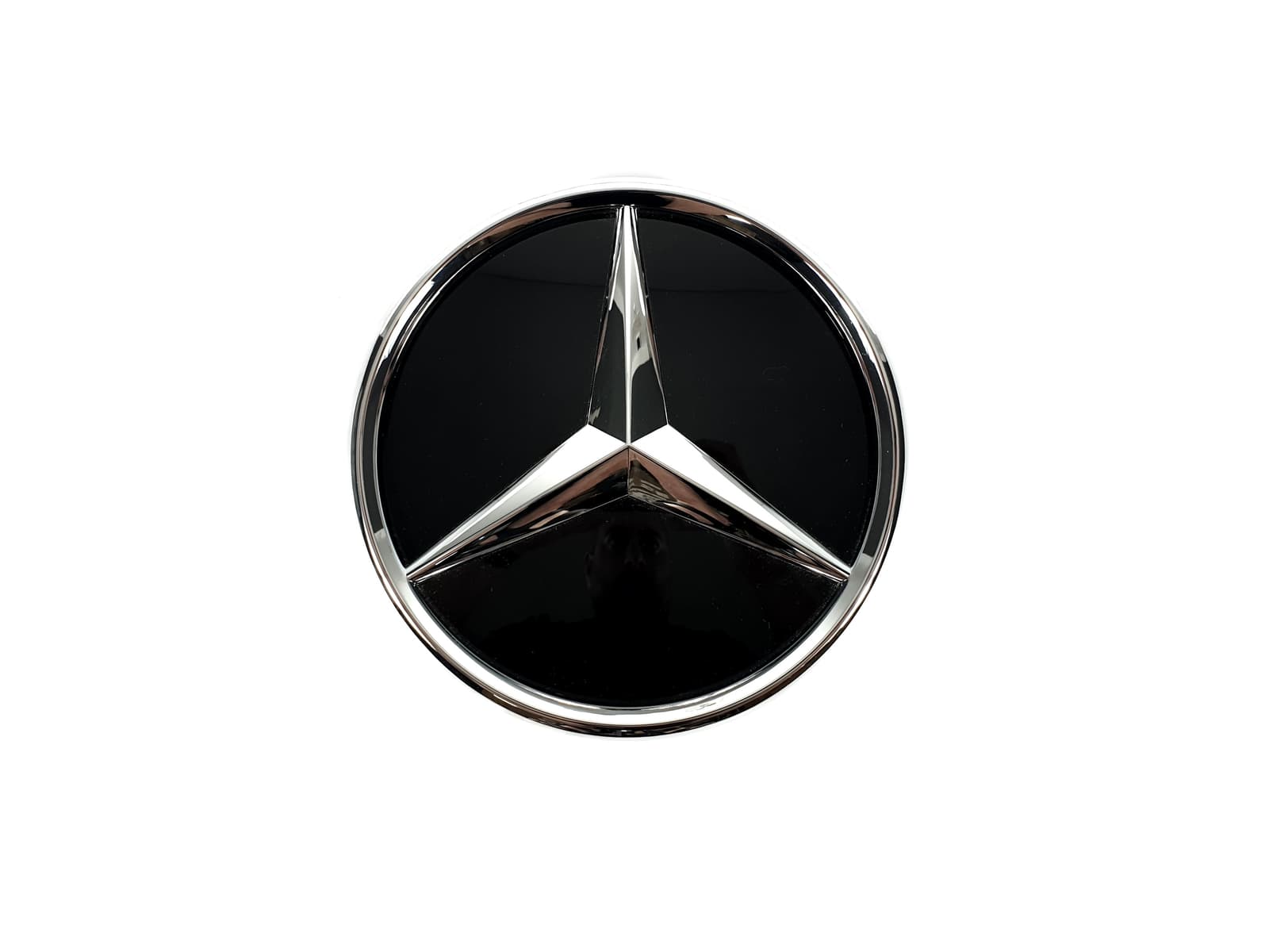 Логотипи Chrome скляний (муляж дистроніка) 3D на Mercedes-Benz S-Class Coupe C217 2015-2017 року