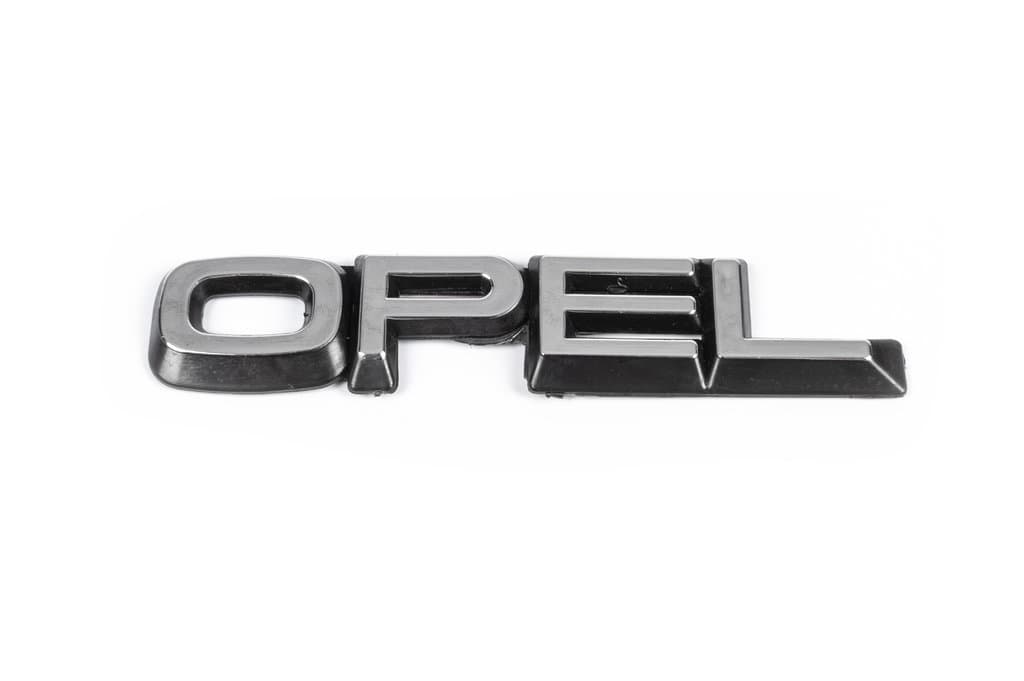 Напис Opel (Туреччина) 95мм на 16мм (Туреччина) 2