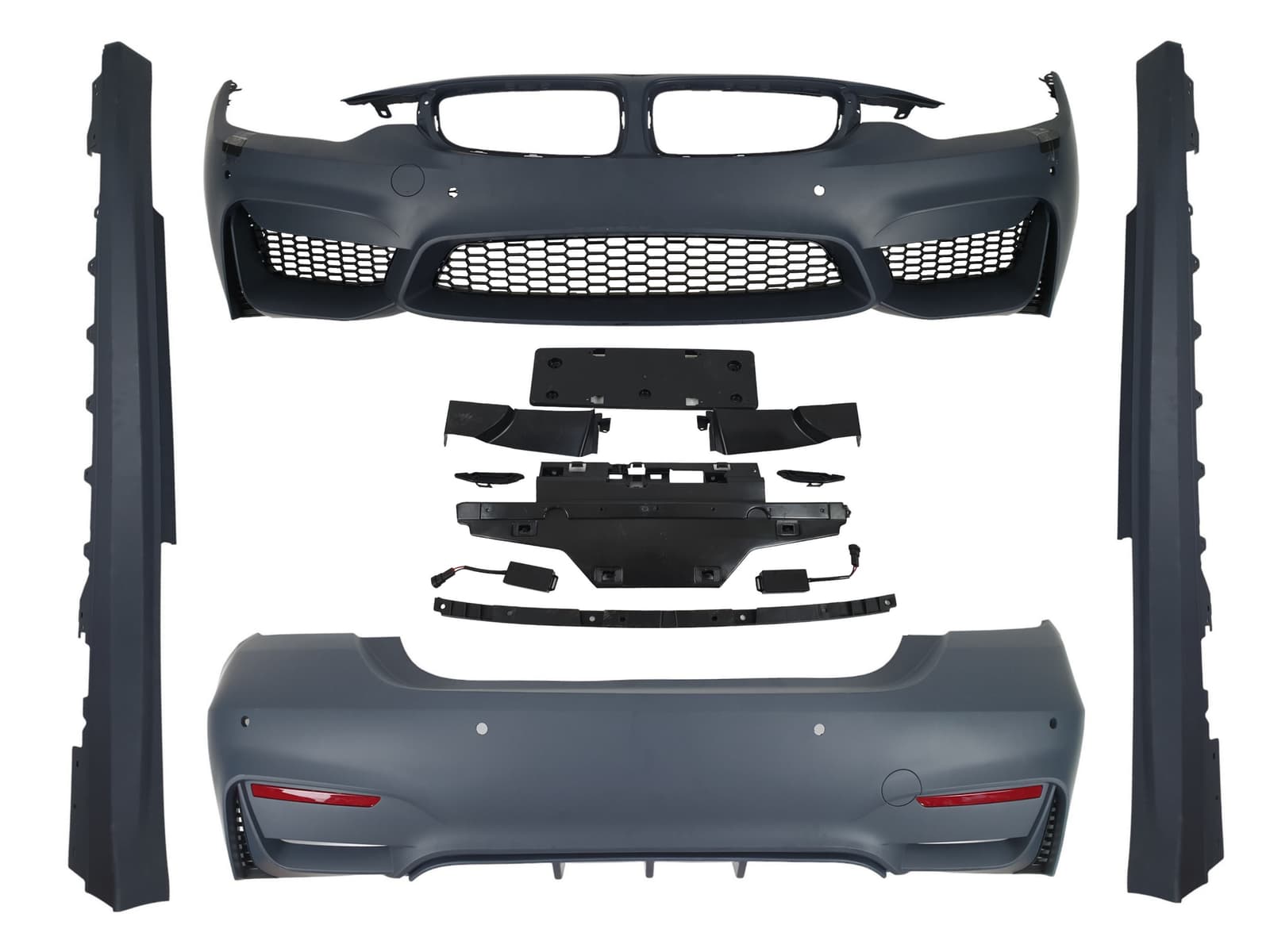 Комплект обвісів (стиль M4 F82) на BMW 4 Series F32 / F33 2013-2020 року