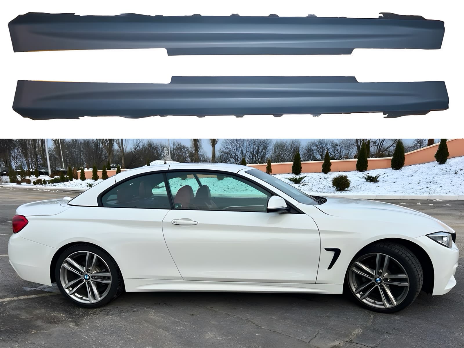 Пороги M пакет BMW 4 series F32 F33 2013-2020