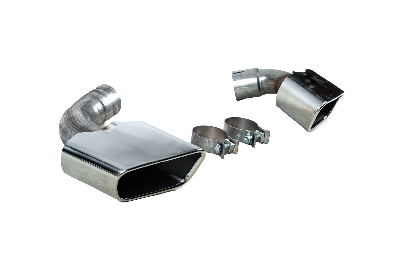 Насадки на глушники M-Performance Silver 2