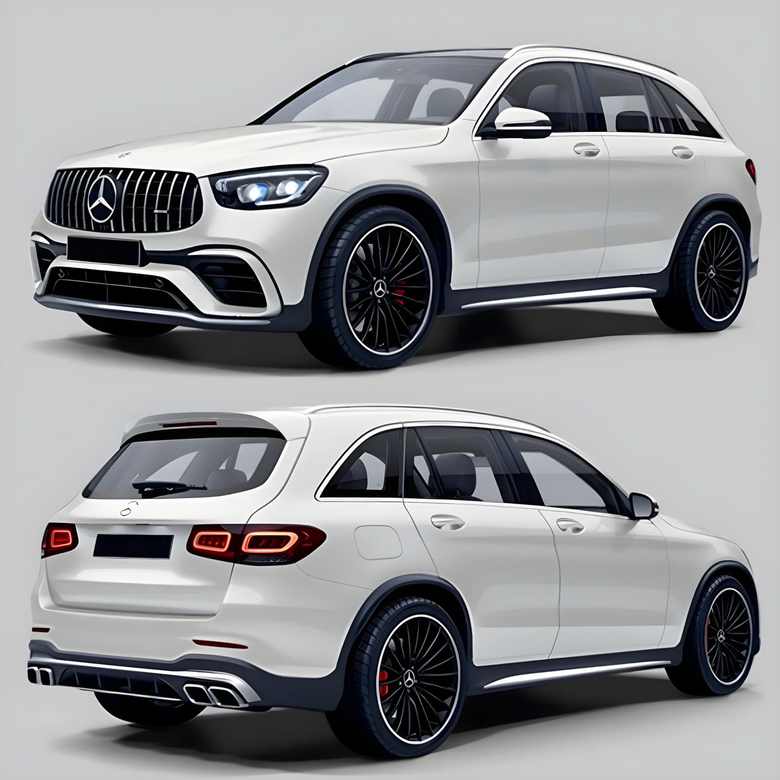 Комплект обвісу GLC63 AMG Mercedes-Benz GLC class X253 2020-2023
