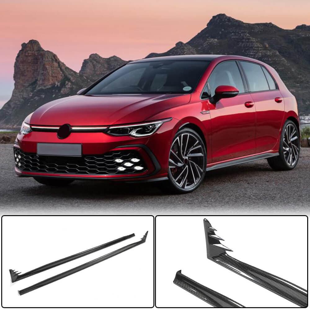 Бокові пороги (для GTI / R-Line HB, Карбон)