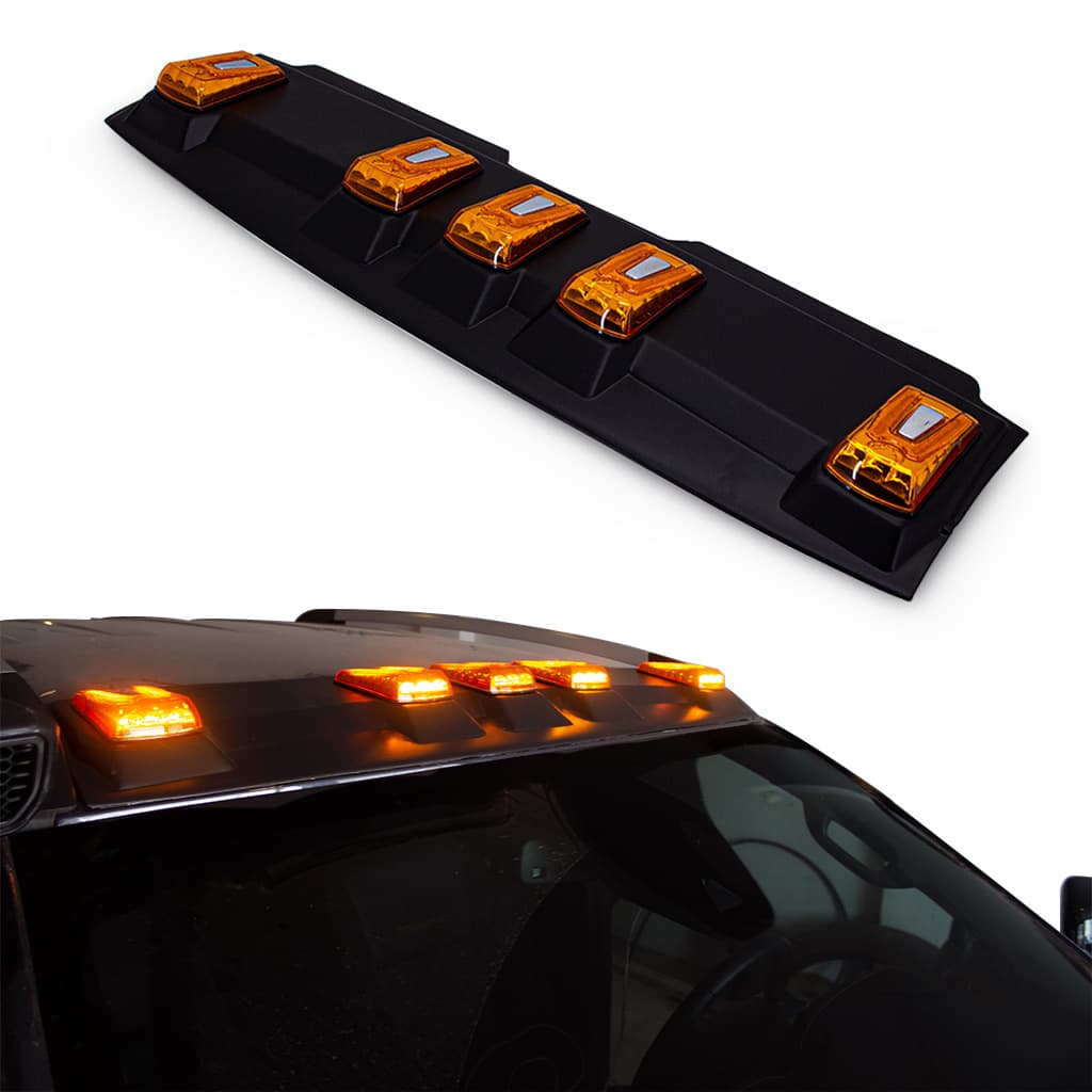 Козирок лобового скла LED V2
