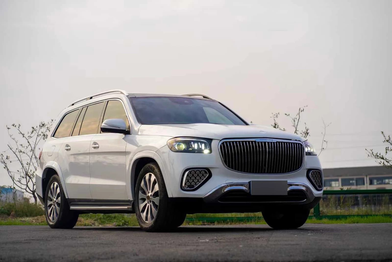 Комплект рестайлінгу з X166 в GLS X167 Maybach (Type-B)