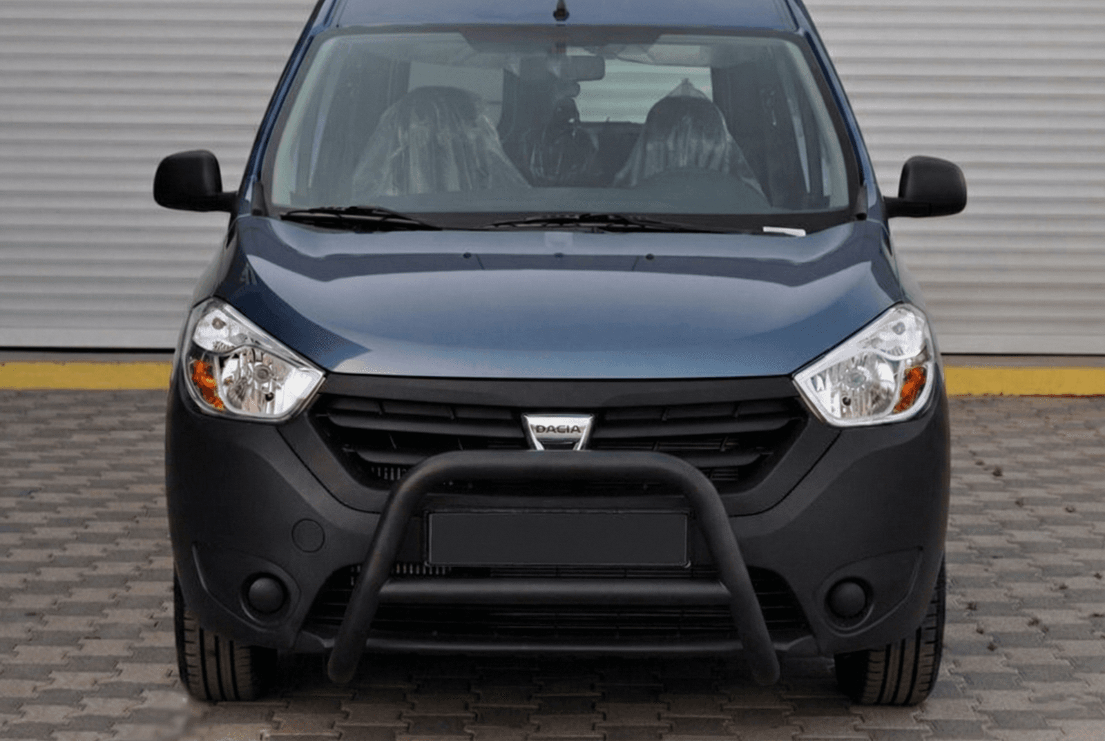 Кенгурятник WT006 Black (нерж.)