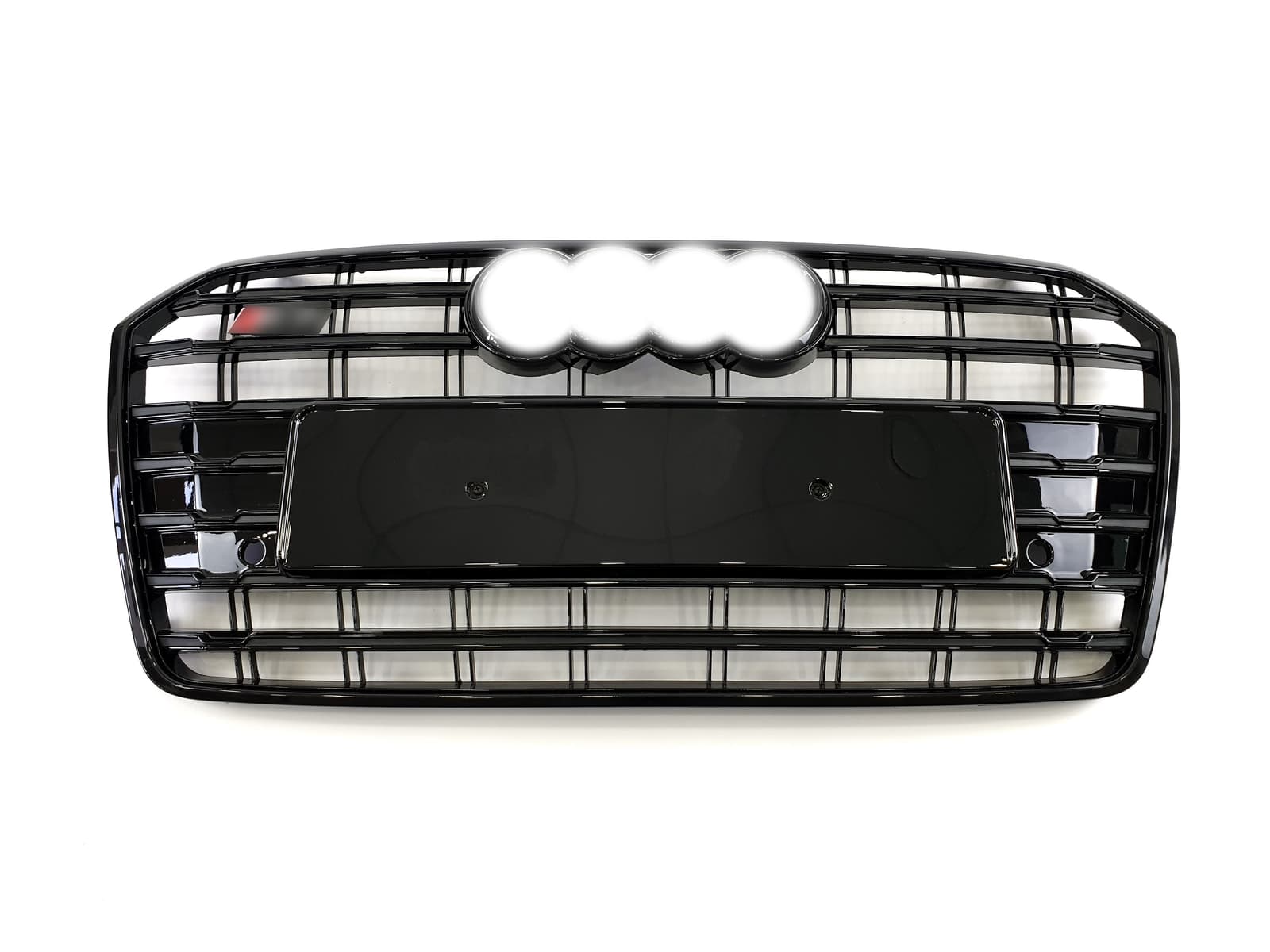 Решітка радіатора Full Black (в стилі S7) на Audi A7 4G 2014-2017 року 2