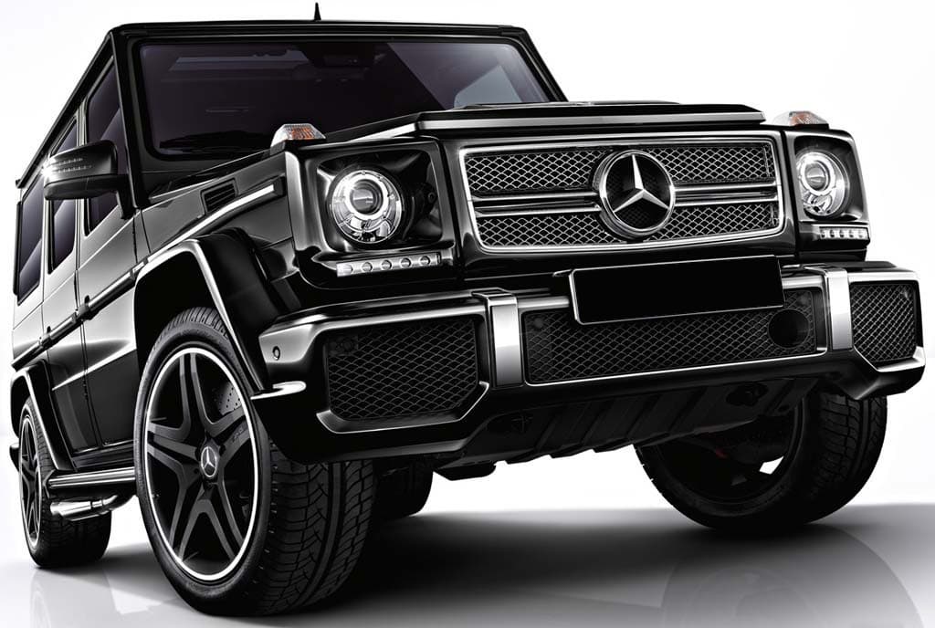 Передній бампер AMG G63/G65 (в зборі) G63 (хромована сітка) 6
