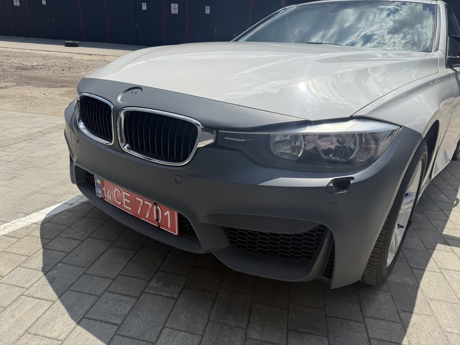 Передній бампер в стилі F80 М3