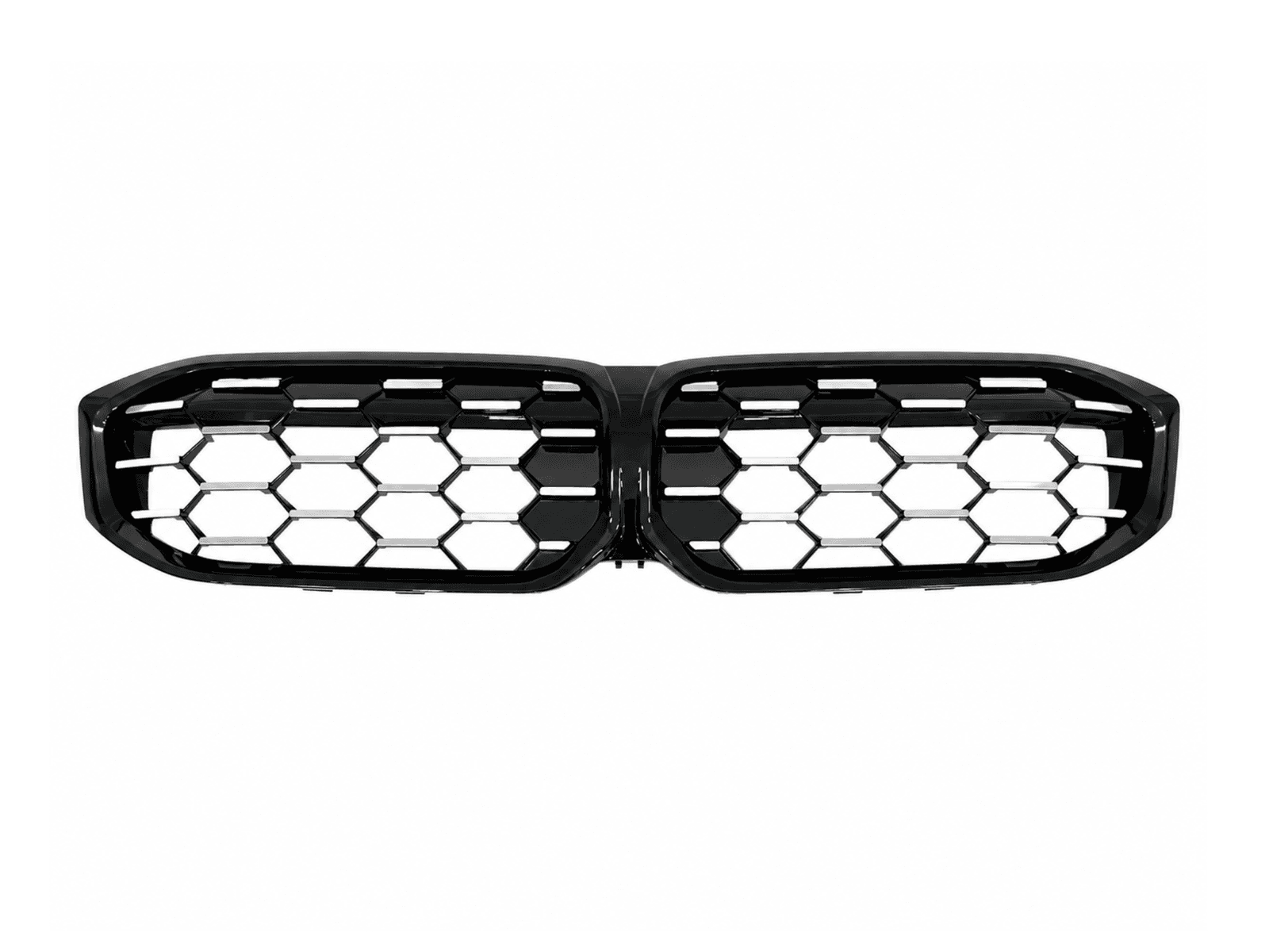 Решітка радіатора соти Black / Silver BMW 3 series G20 G21 рестайлінг 2022+ 51135A357F9