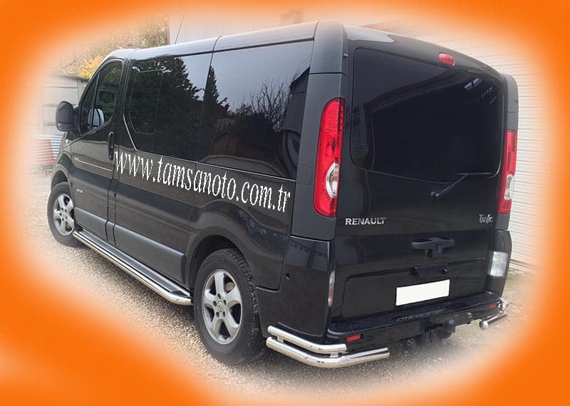 Бокові пороги Premium (2 шт., нерж.) 60 мм, коротка база 4