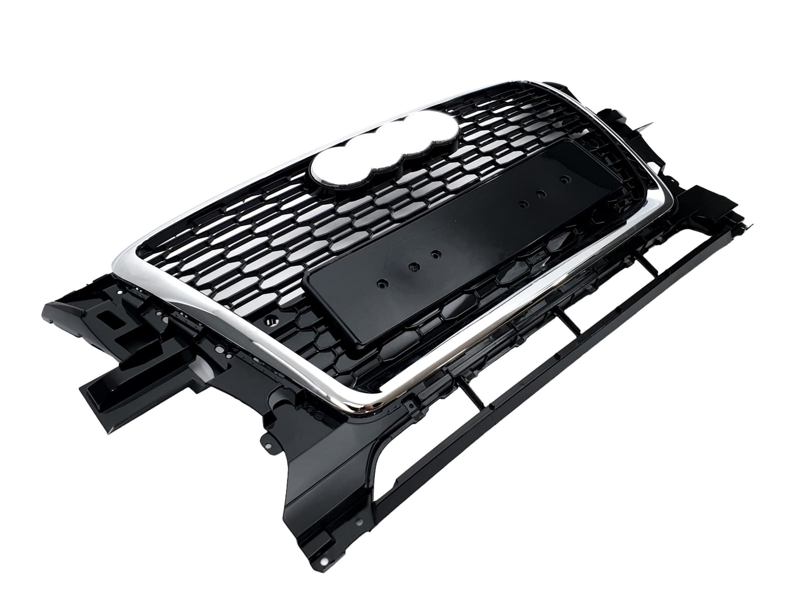 Решітка радіатора Chrome Black (в стилі RSQ5 80A) на Audi Q5 8R 2008-2012 року 2