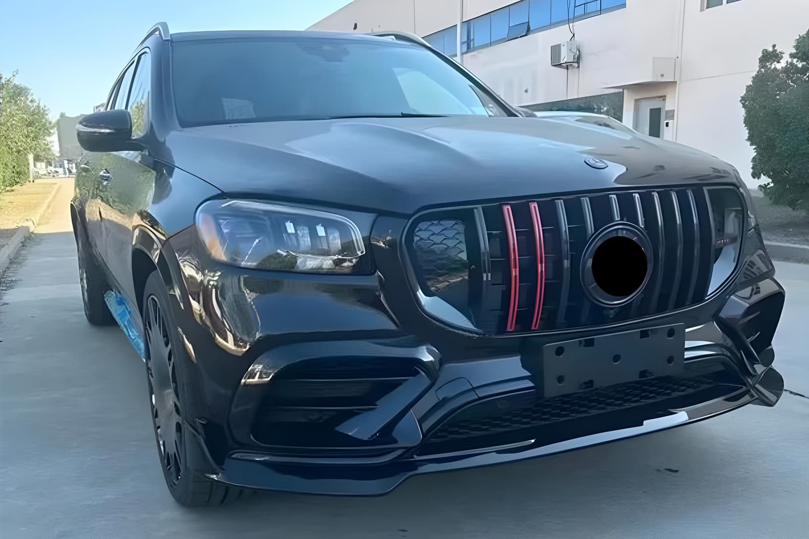 Комплект обвісів GLS900 BRB Black ABS (для GLS63)
