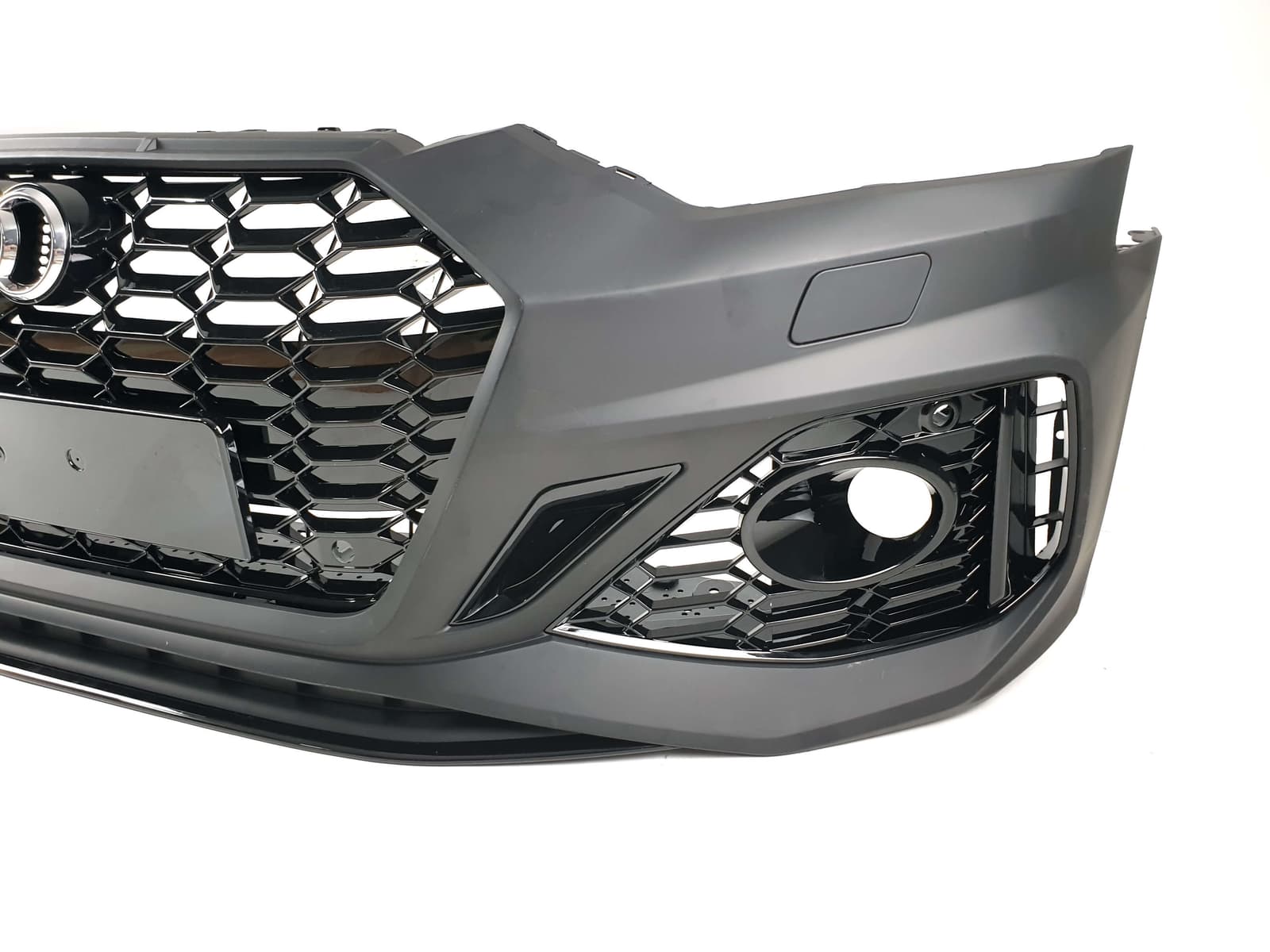 Передній бампер (стиль RS5 2020+) під дистронік на Audi A5 B9 2016-2020 року 3