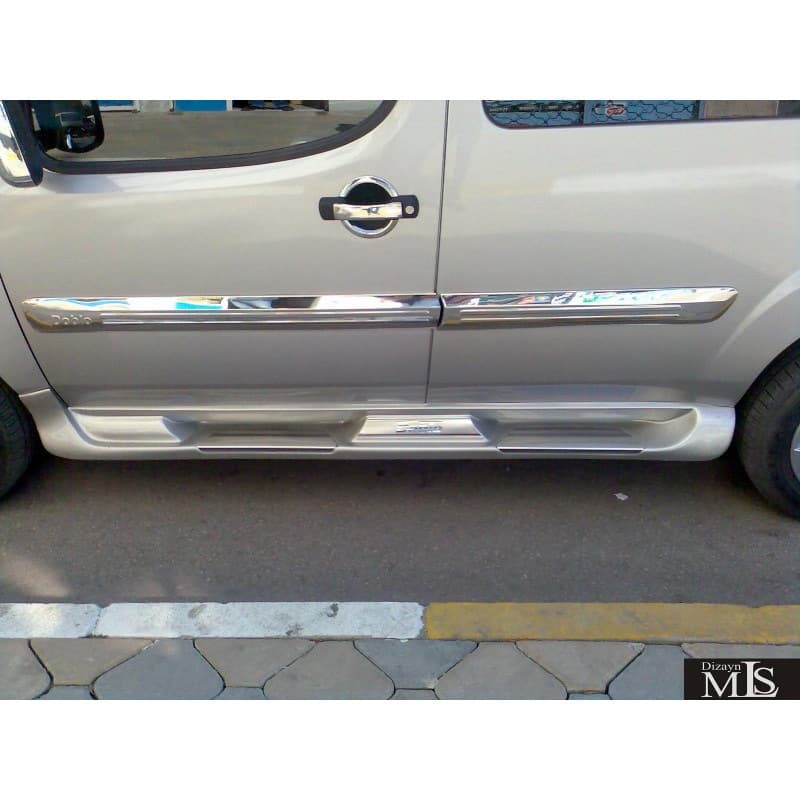 Бокові пороги Sorento тип (під фарбування) 4