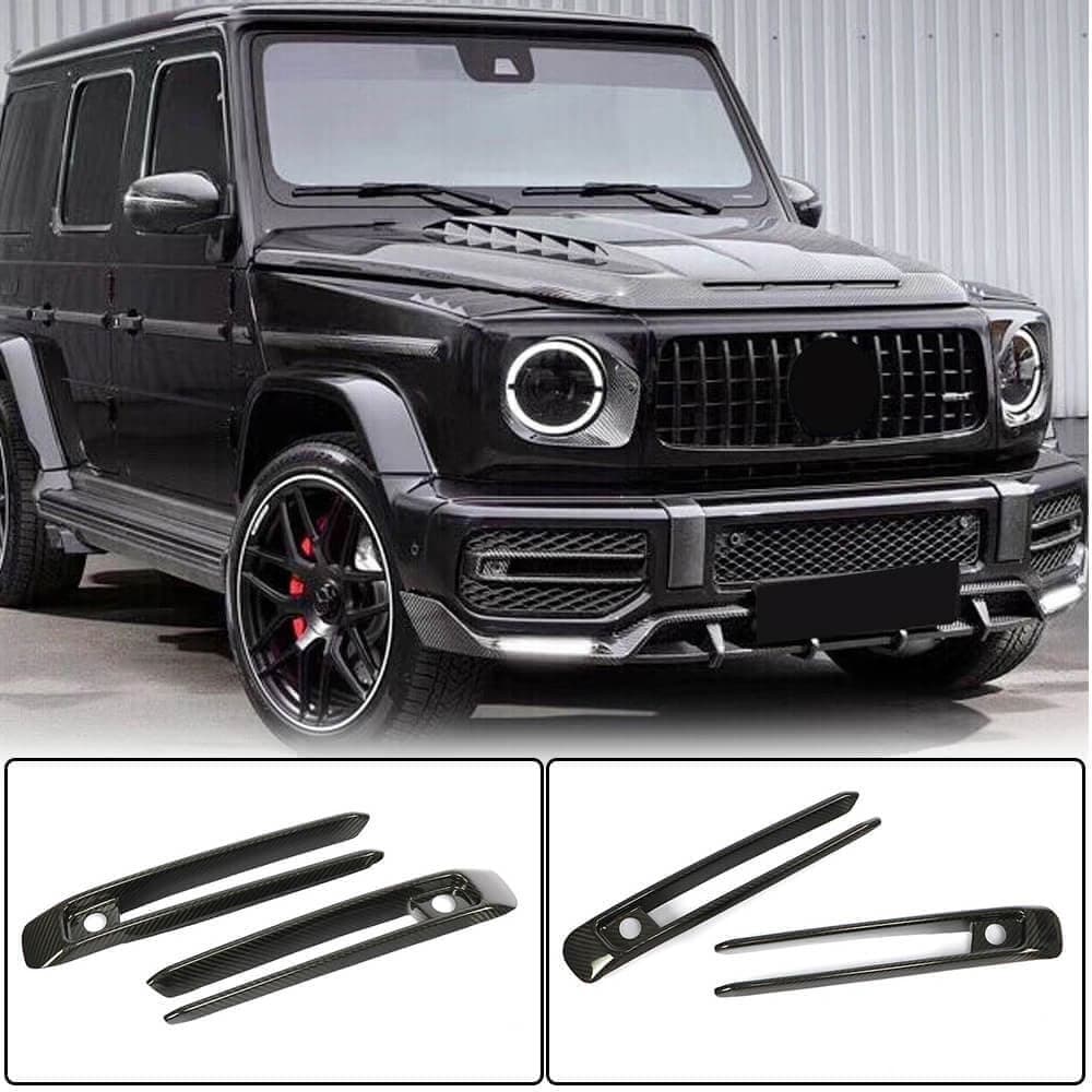 Накладки на протитуманки (для G63 AMG, Карбон)