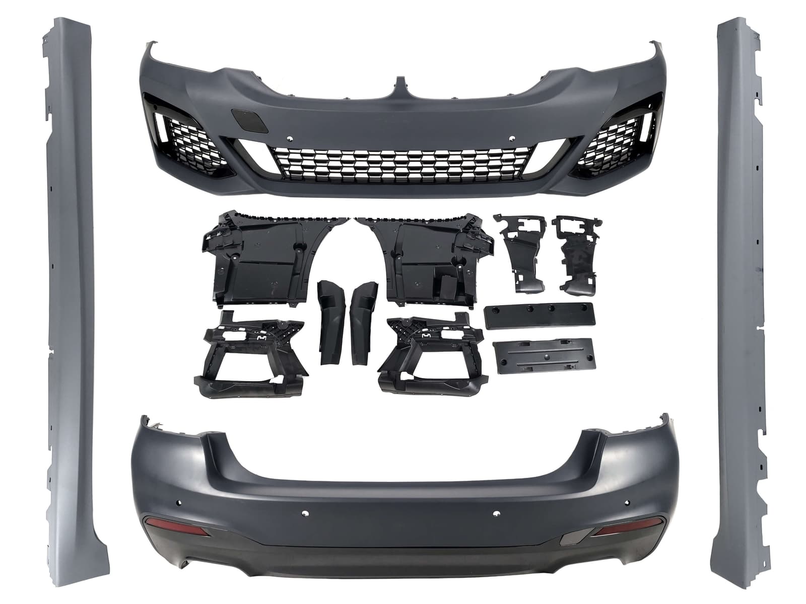 Комплект обвісів (стиль M Sport Paket Old to New) на BMW 5 Series G30 / G31 2017-2020 року