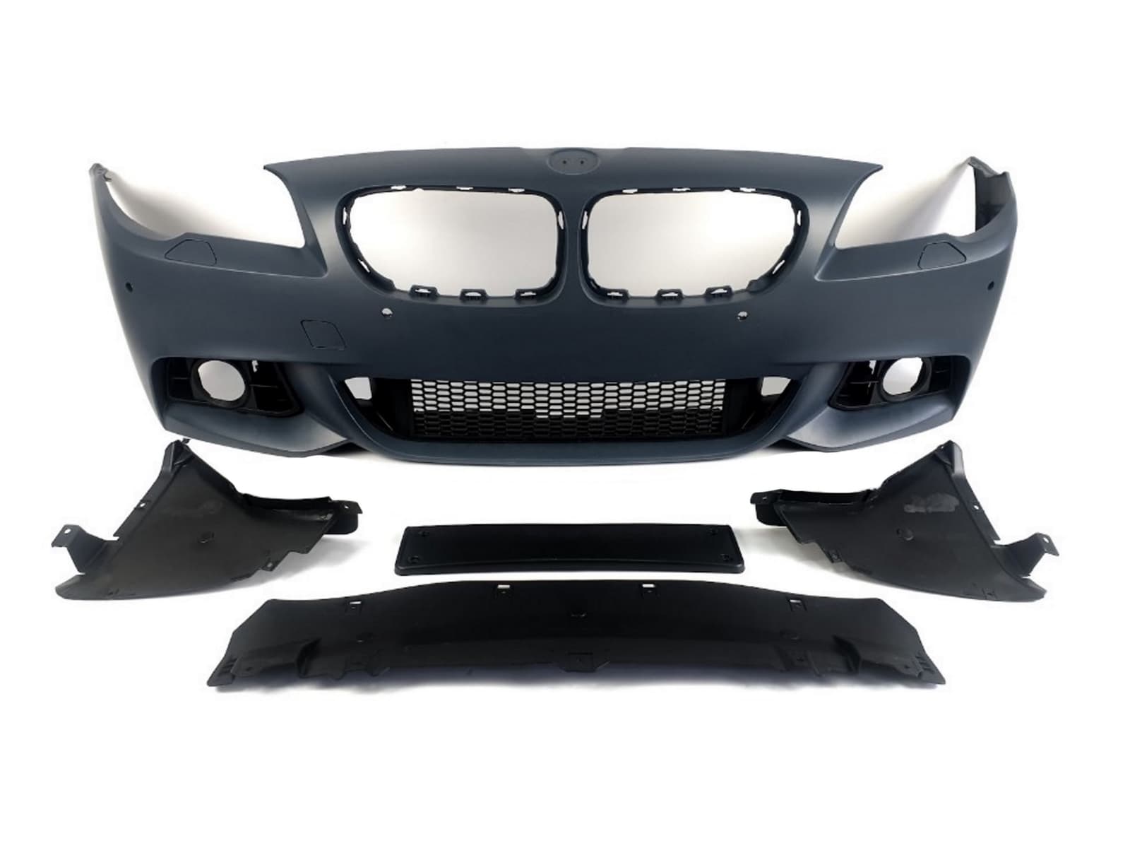 Передній бампер (M Sport Paket) LCI на BMW 5 Series F10 / F11 2010-2017 року