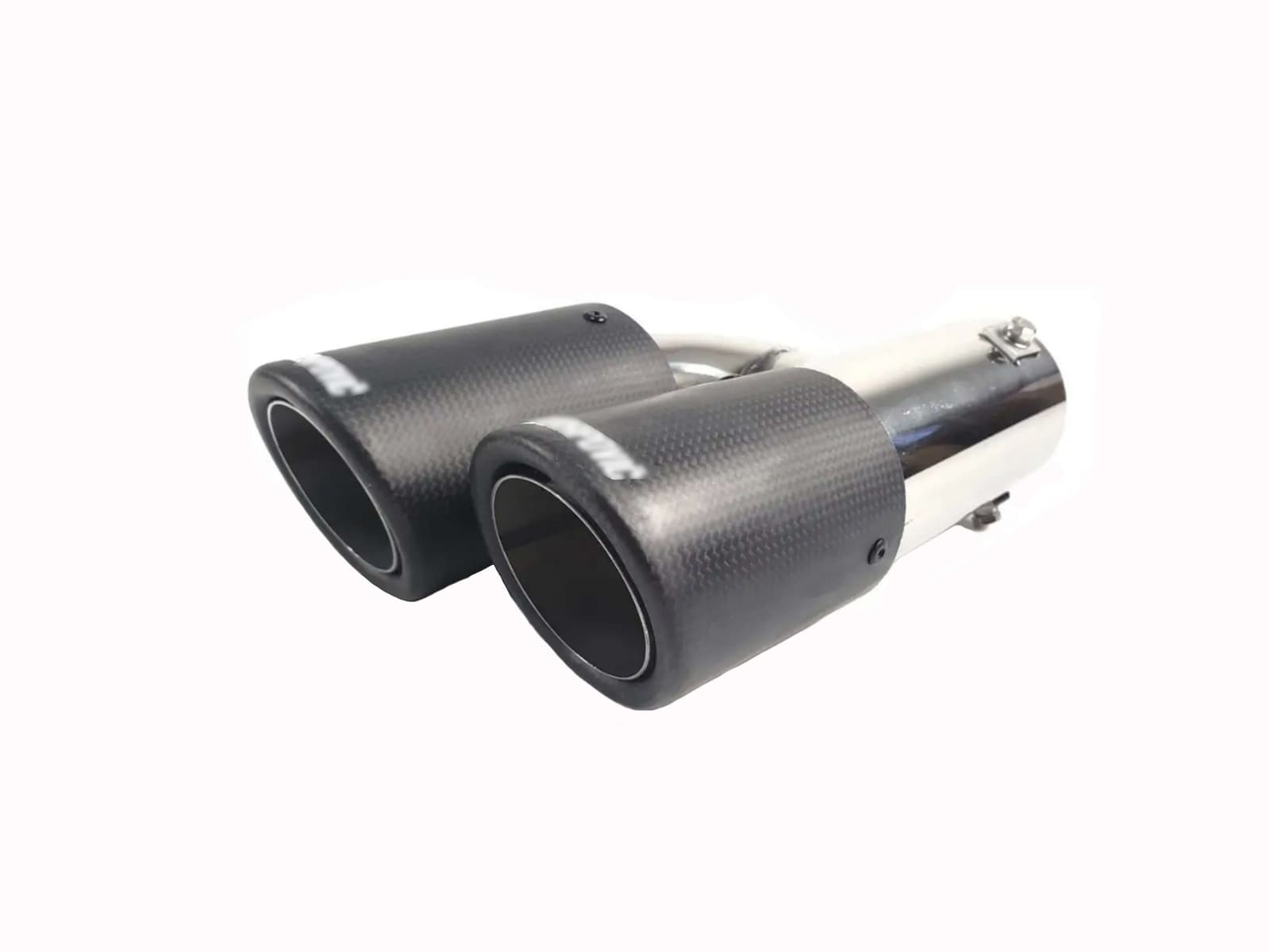 Насадки на вихлоп Carbon (матовий) 63mm To 89mm (подвійна H) на Akrapovič Akrapovič
