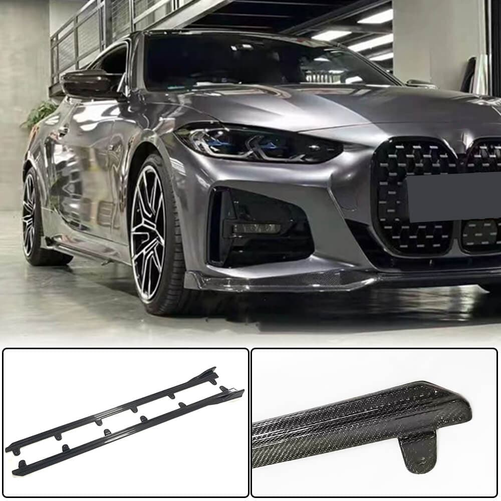 Накладки на пороги V3 (для G22/G23 M-Sport, Карбон)