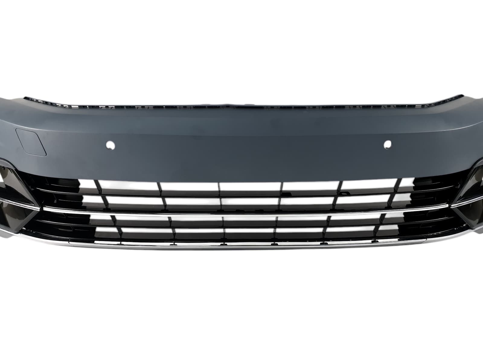 Передній бампер (стиль R-Line) на Volkswagen Passat B8 2014-2019 року 3