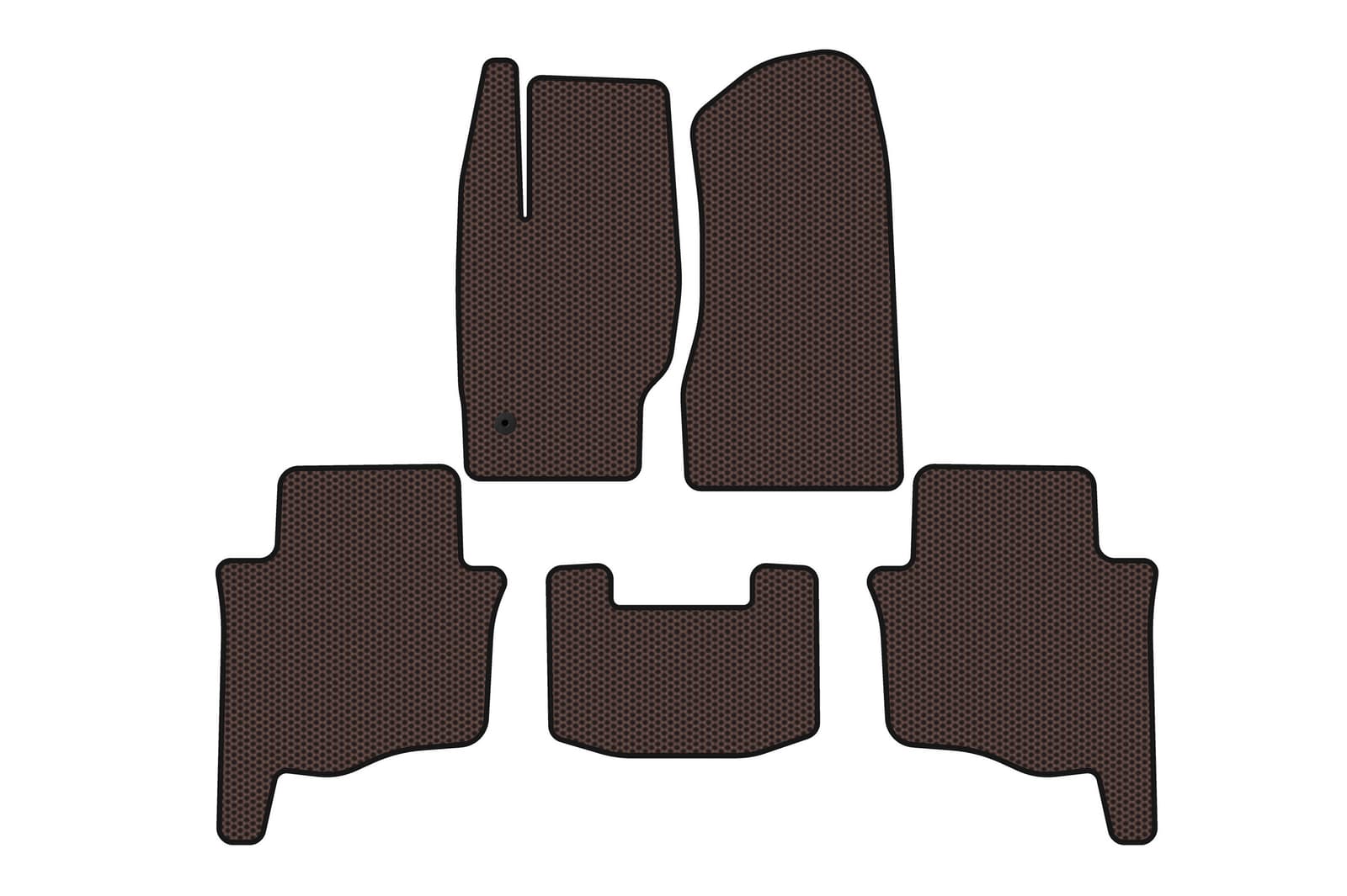 Гумові килимки Carsuit (Коричневий)