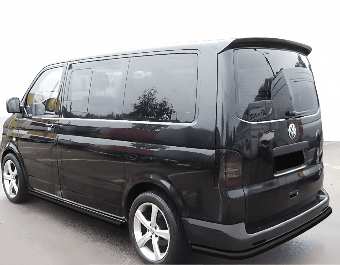 Задня дуга кутова AK005 Black (нерж)