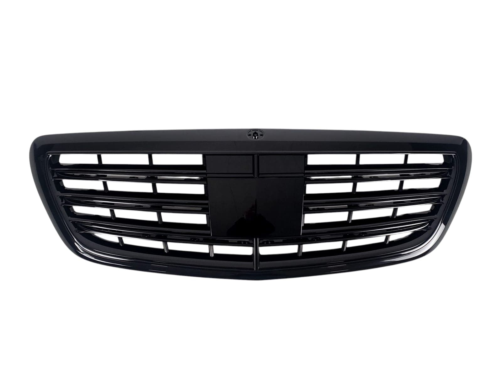 Решітка радіатора Full Black під камеру AMG S63 (пошкоджена) на Mercedes-Benz S-Class W222 2013-2017 року