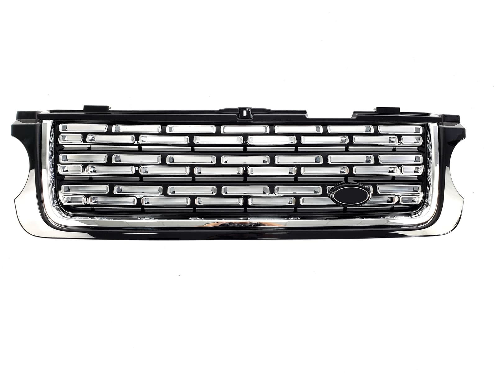 Решітка радіатора + жабра на Land Rover Range Rover Vogue L322 2010-2013 року 2