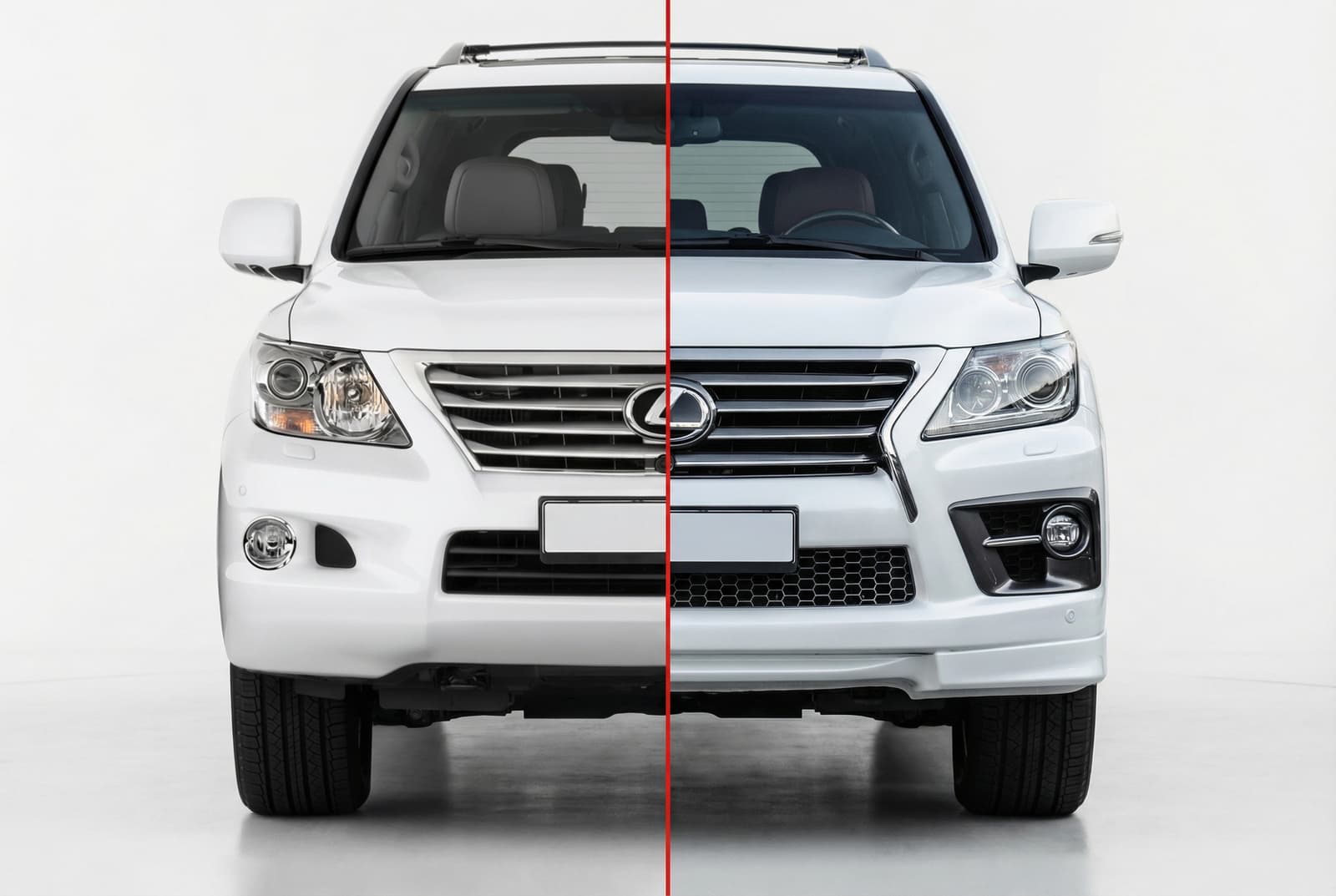 Комплект рестайлінгу авто 2008-2012 на 2012-2016 F-Sport