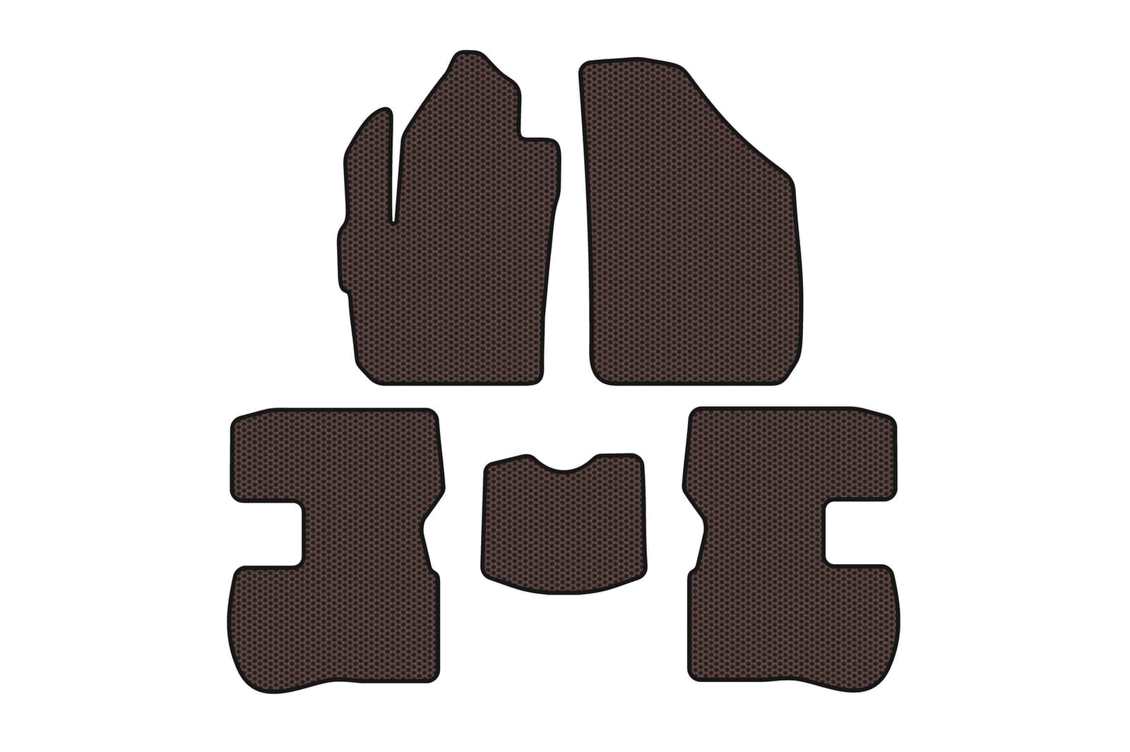 Гумові килимки Carsuit (Коричневий)