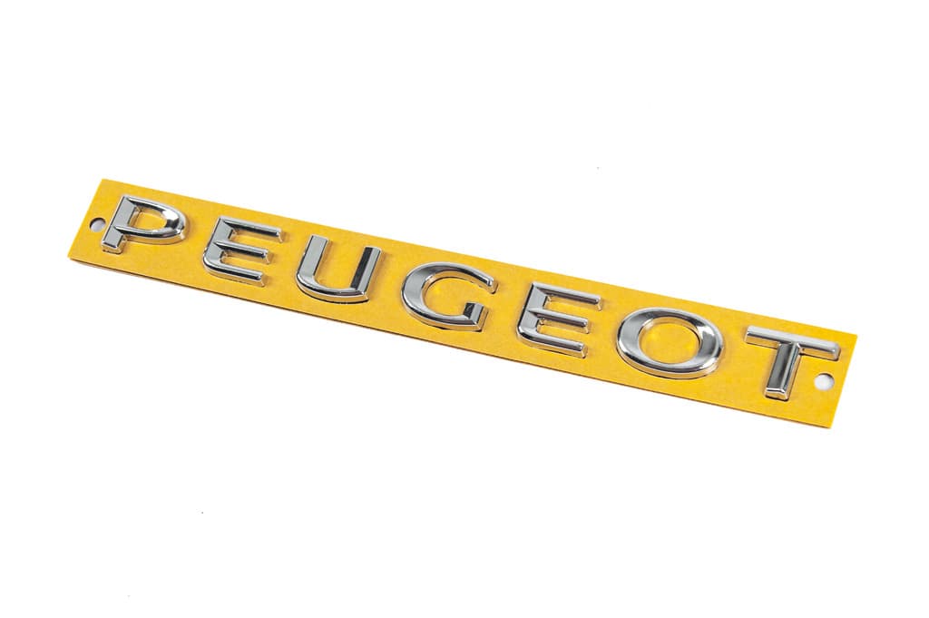 Напис Peugeot (173мм на 15мм) 2
